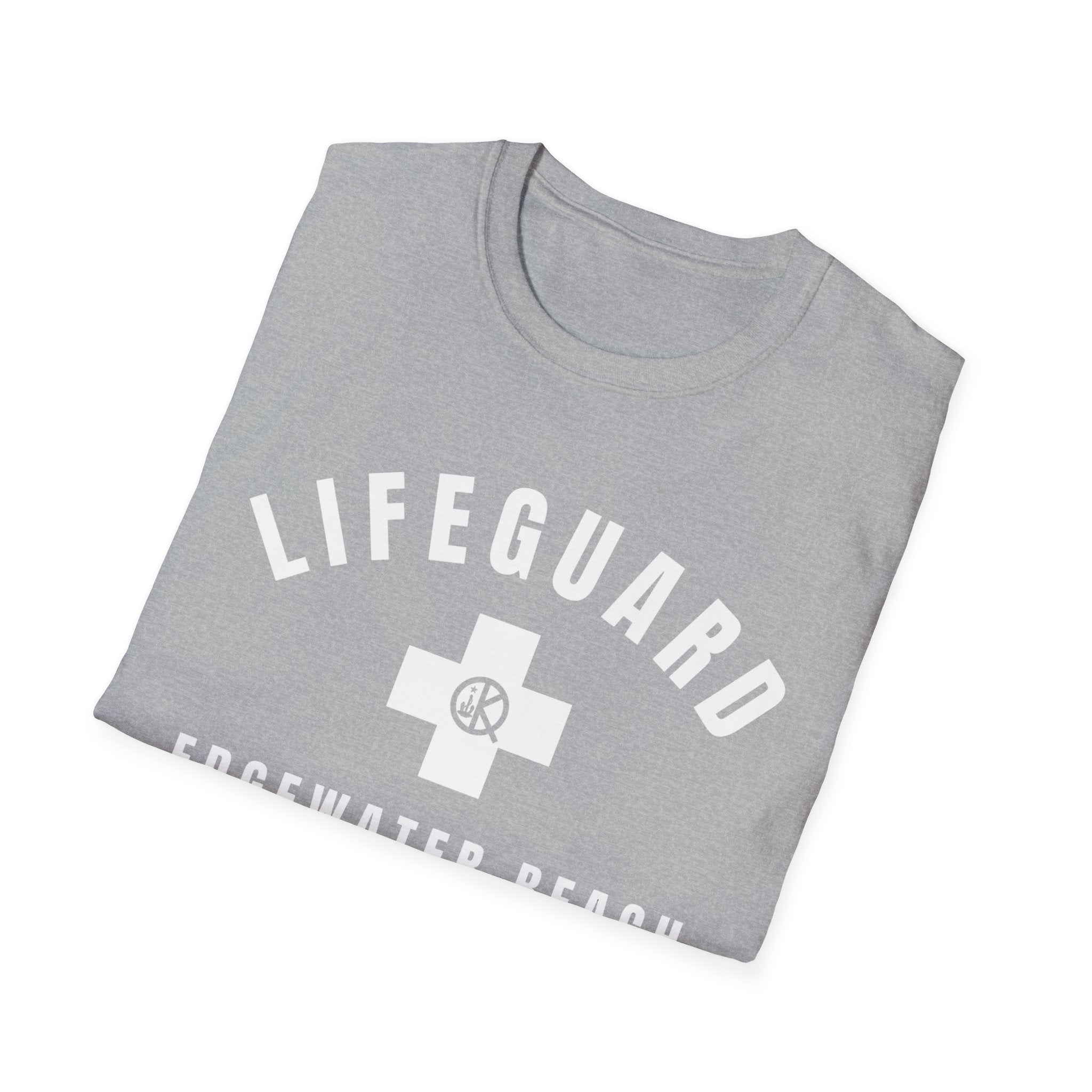 Edgewater Beach Lifeguard T-shirt