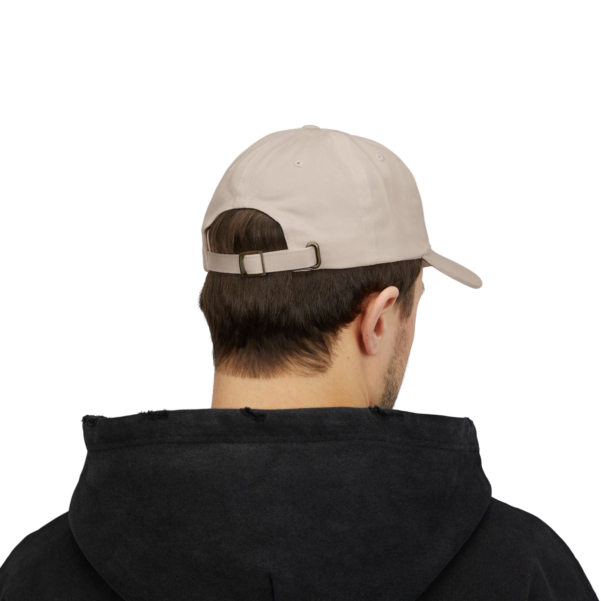 Quincy QK Classic Dad Cap Black Text