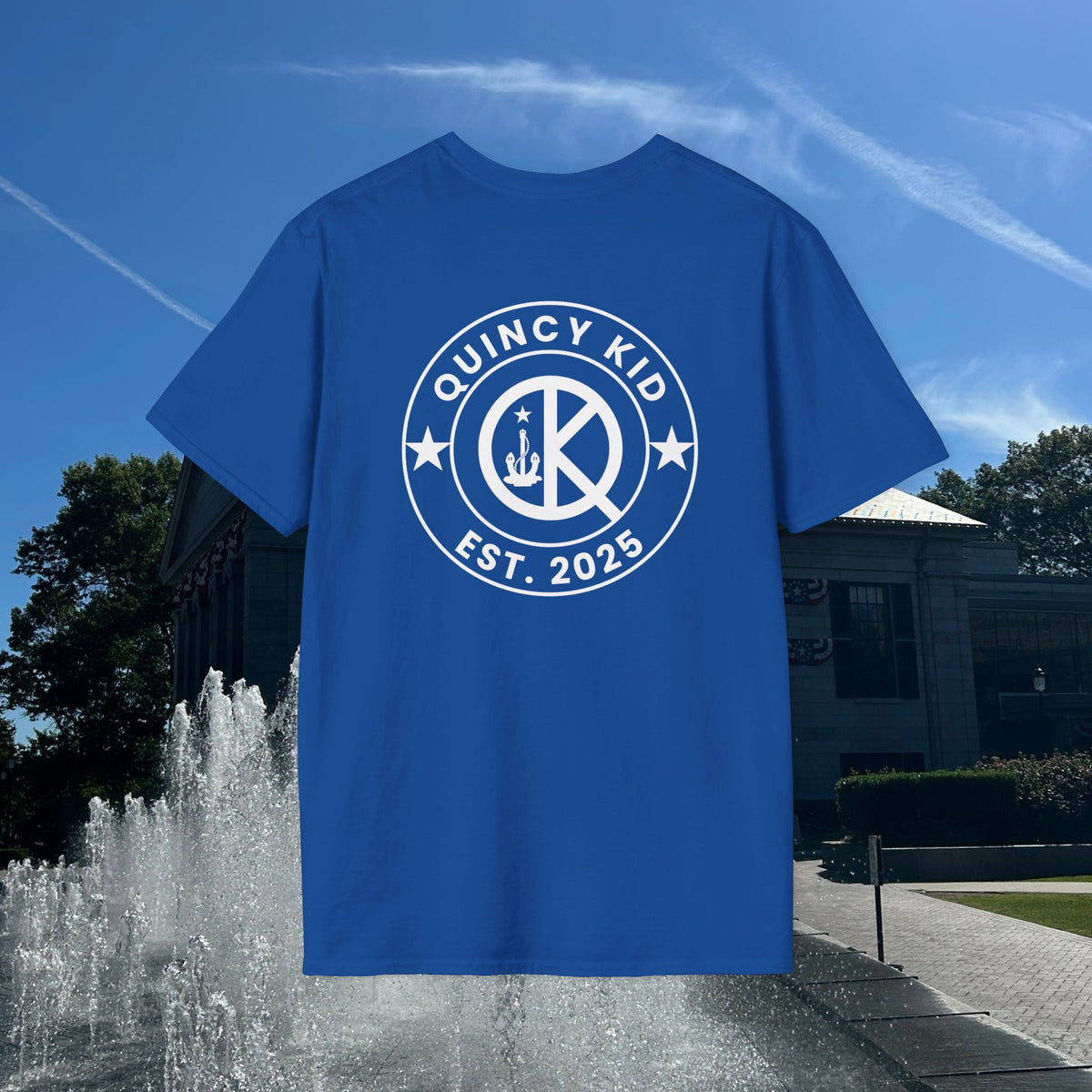 Quincy Kid T-shirt White Emblem