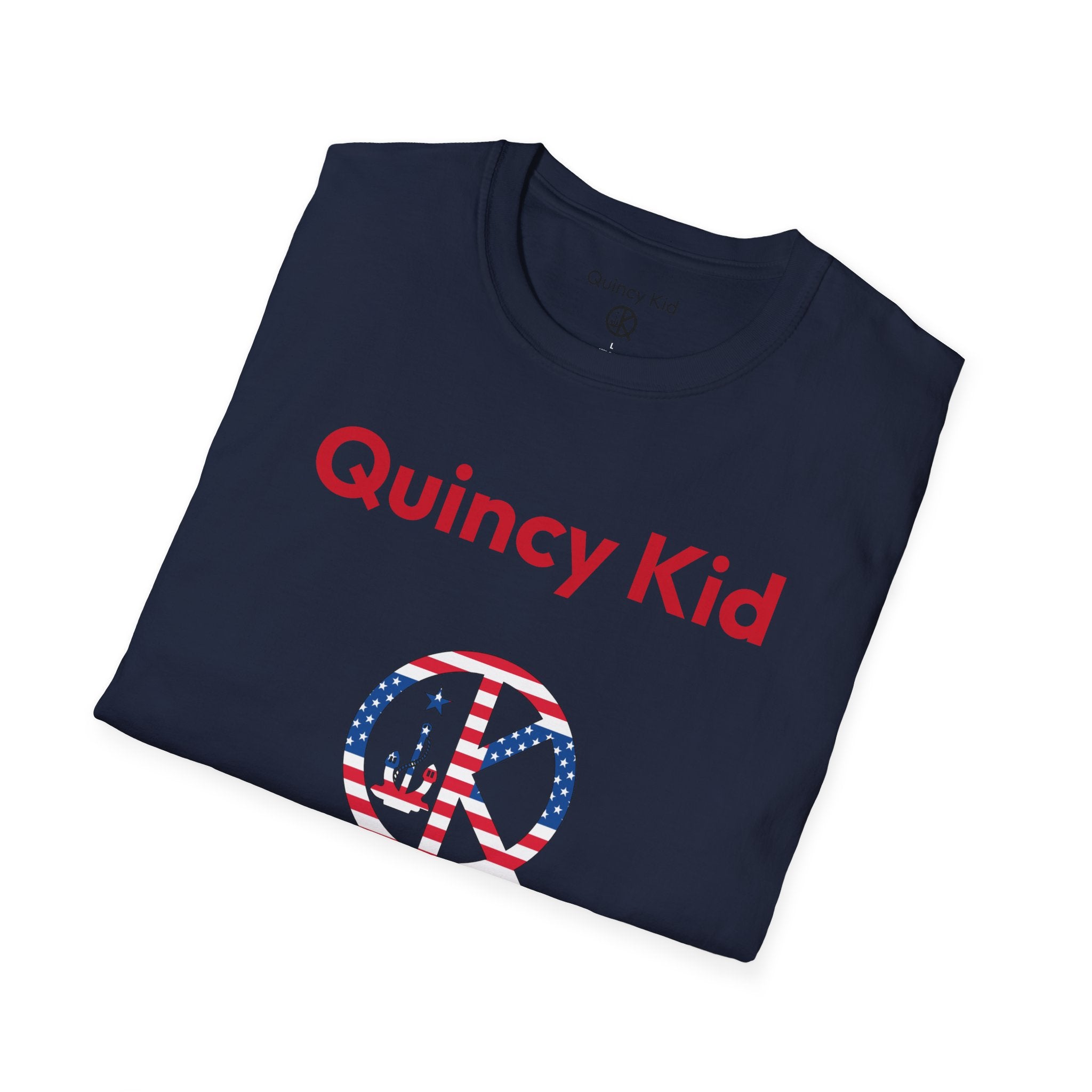 Quincy Kid- Red, White and Blue Front