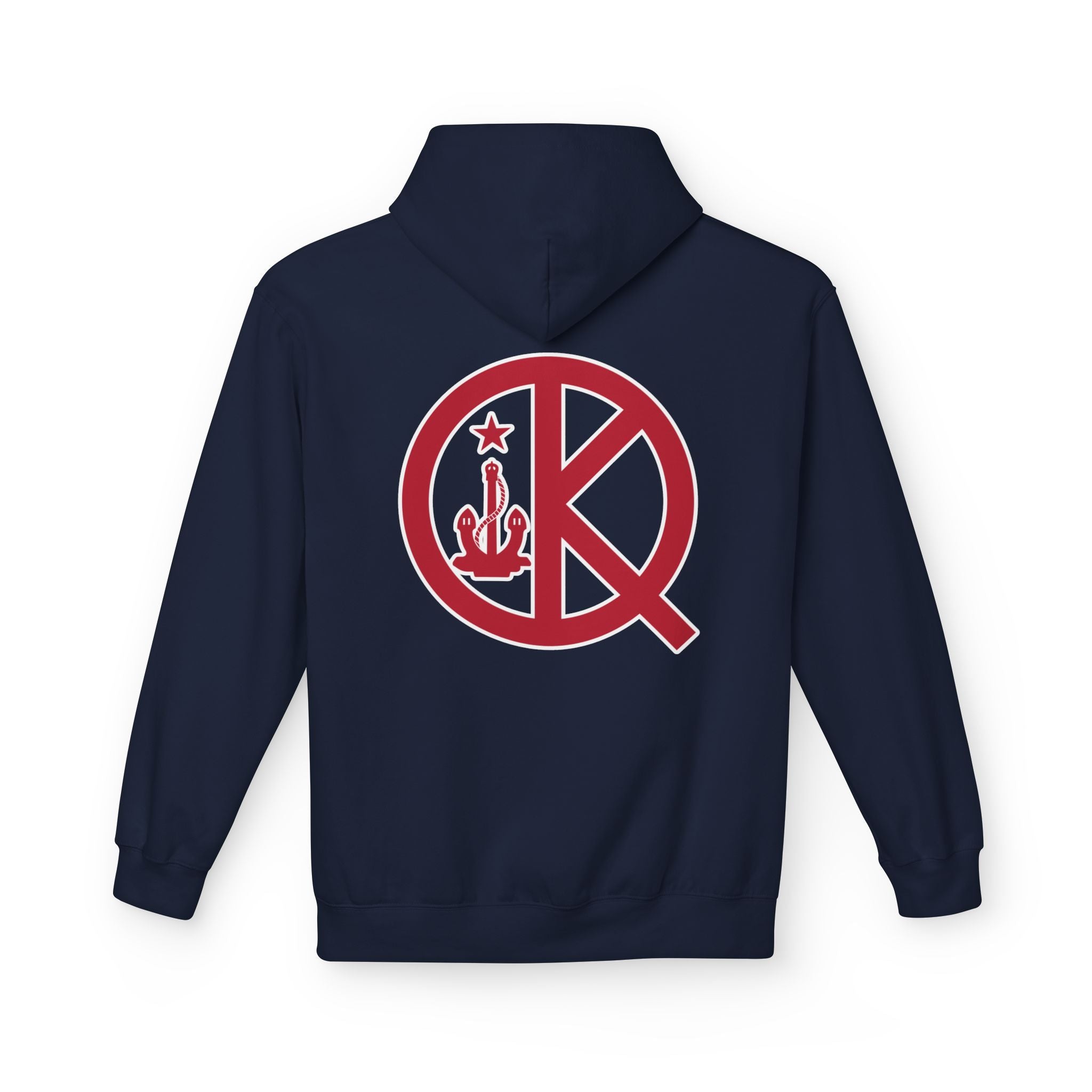 Quincy Kid- Red and Blue Softstyle Hoodie