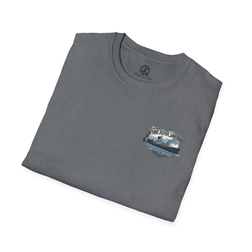 USS Massachusetts Fore River Shipyard T-Shirt