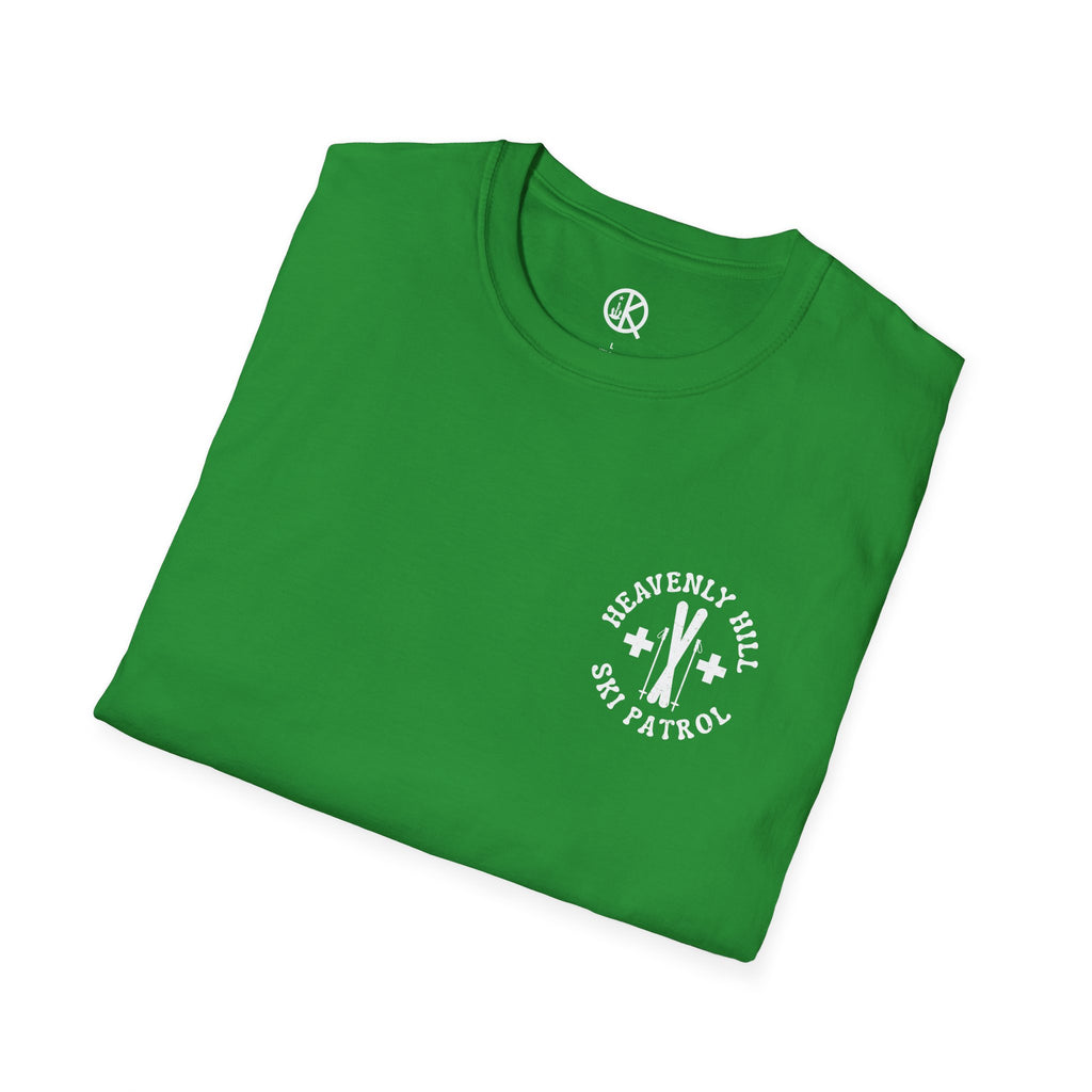 Distressed Heavenly Hill Ski Patrol T-shirt