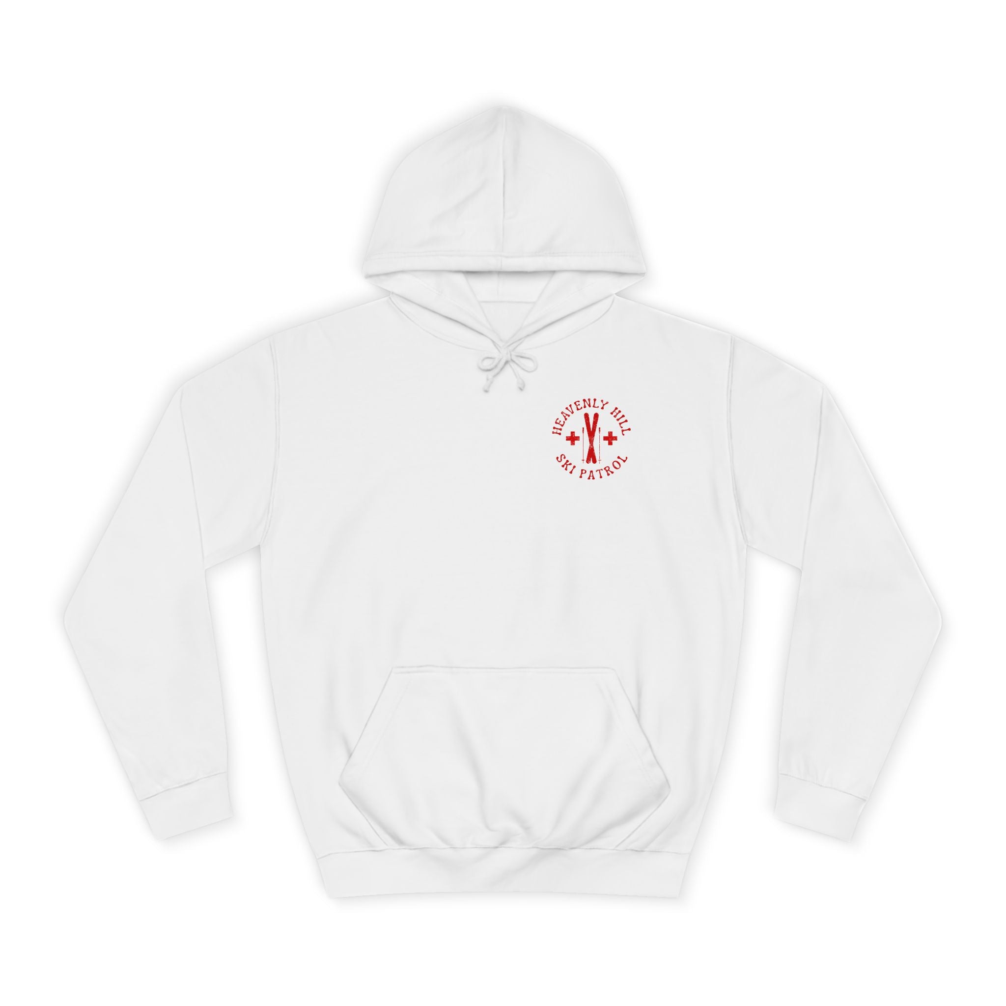 Distressed Heavenly Hill Ski Patrol Hoodie