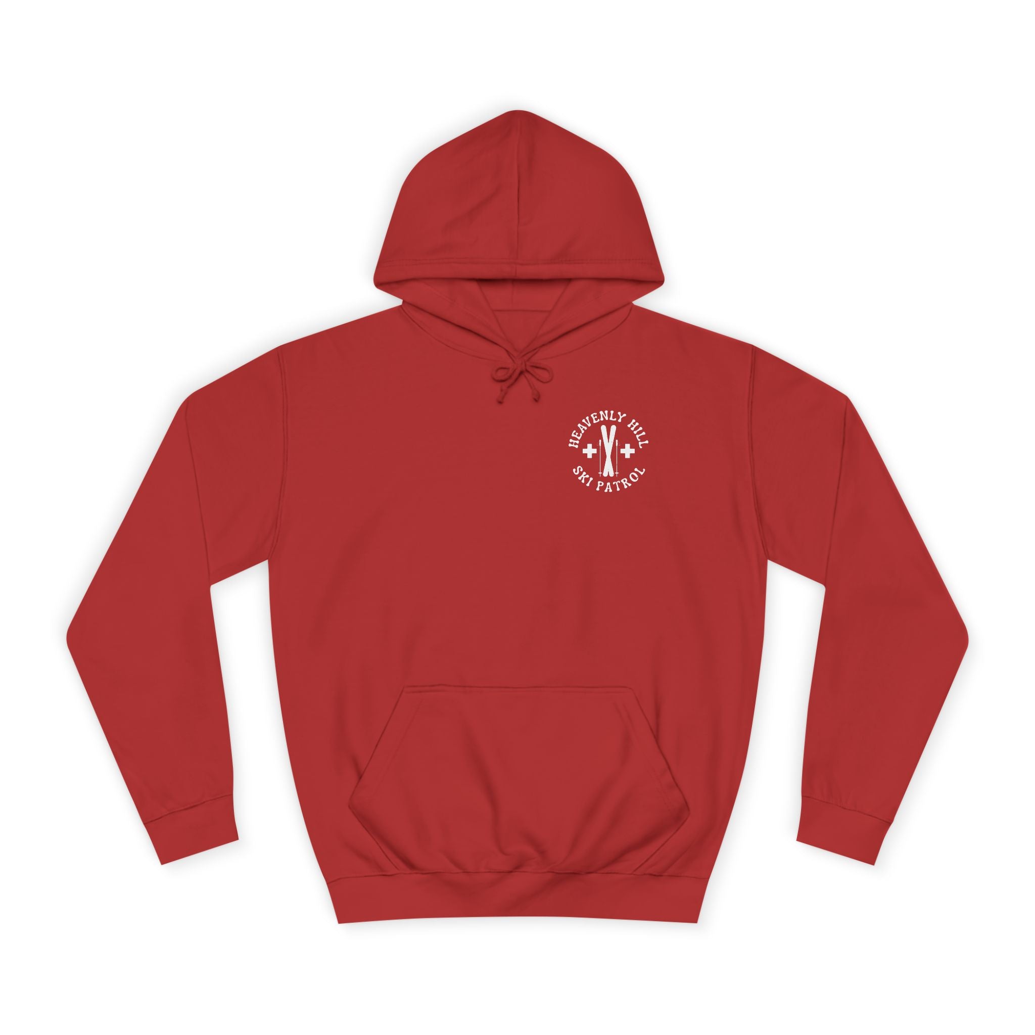 Distressed Heavenly Hill Ski Patrol Hoodie