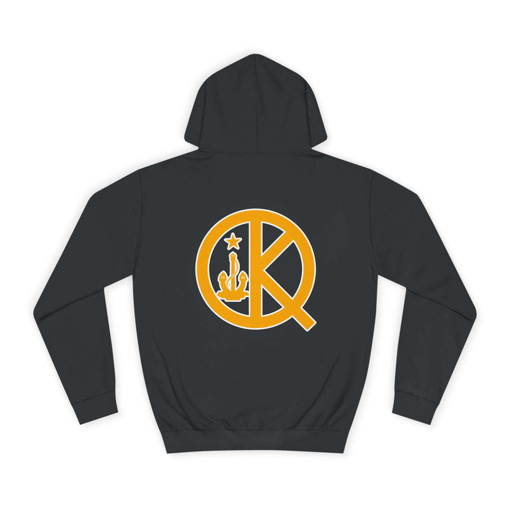 Quincy Kid- Black and Gold Hoodie