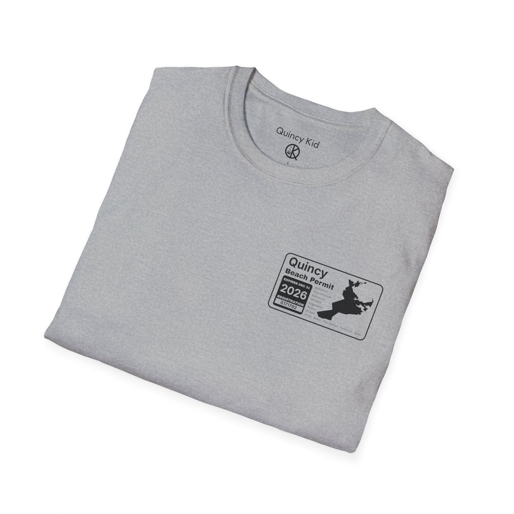 Quincy Beach Permit T-Shirt - Unisex