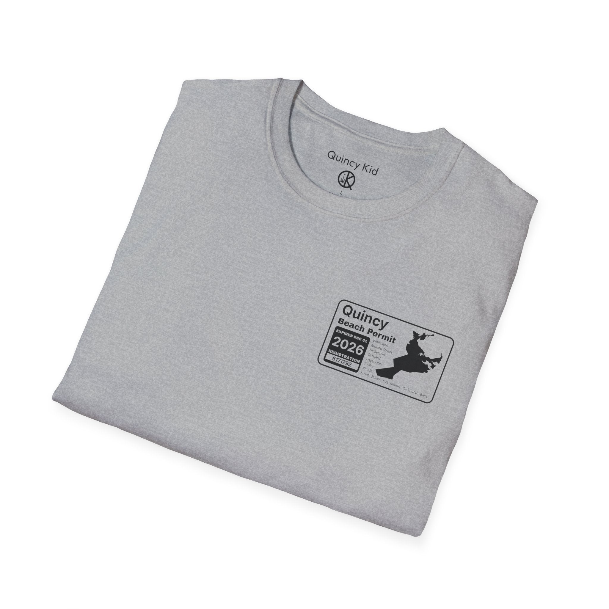 Quincy Beach Permit T-Shirt - Unisex