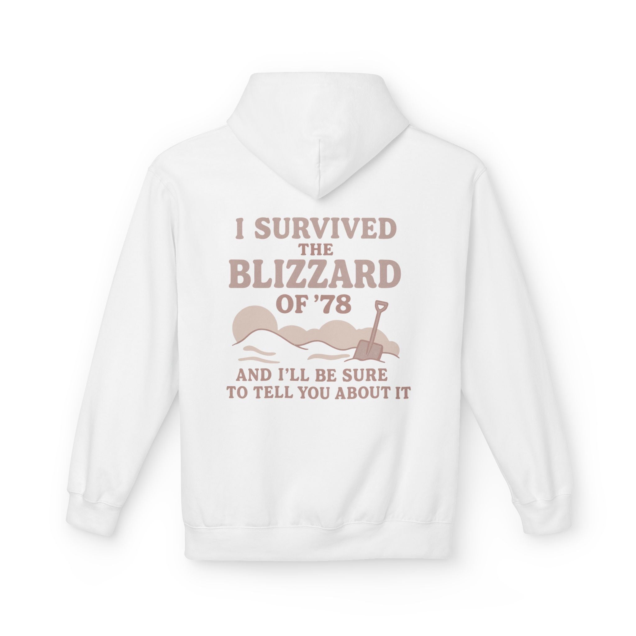 Blizzard of '78 Survivor Softstyle Hoodie with Logo