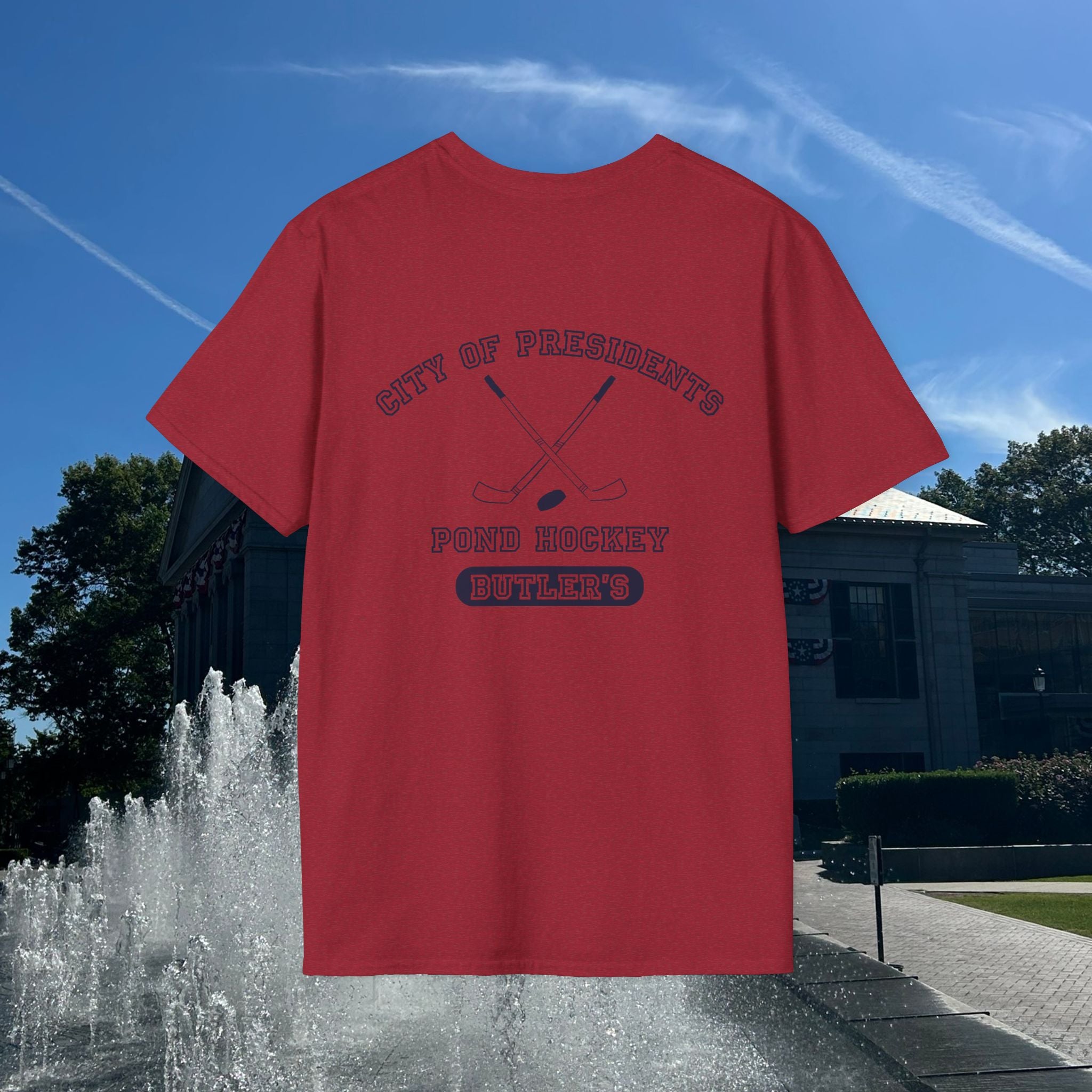 Butler's Pond Hockey Softstyle T-shirt