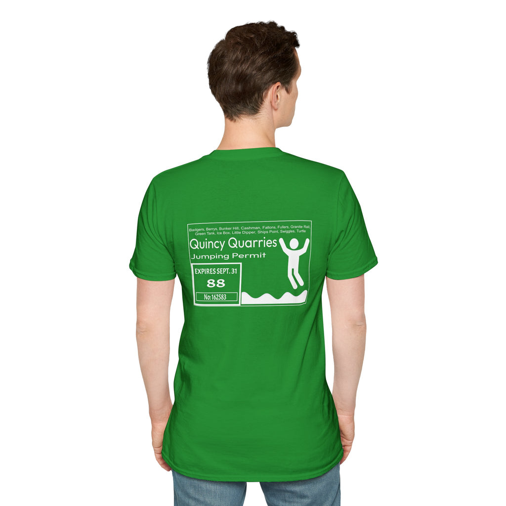 Quincy Quarries Permit T-shirt