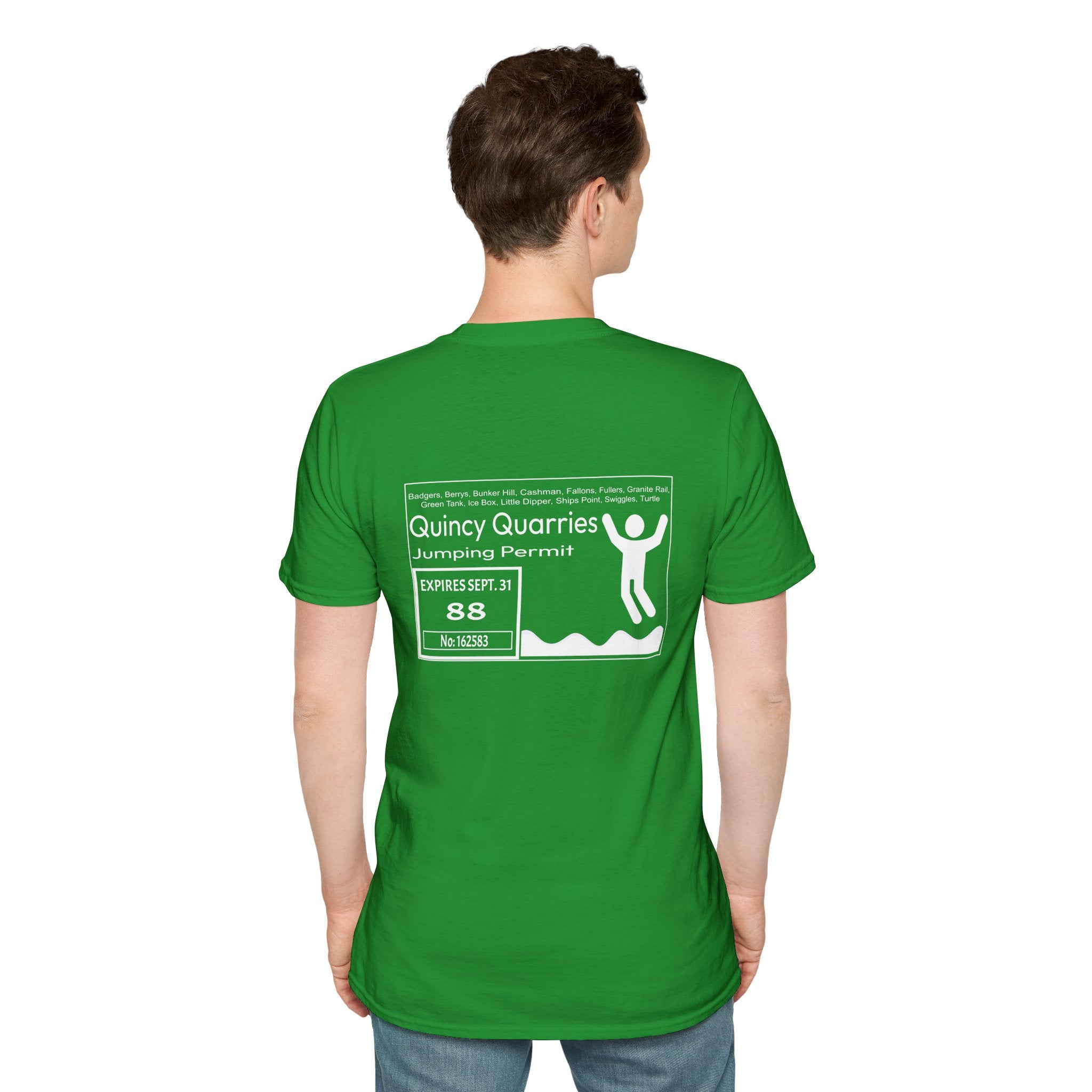 Quincy Quarries Permit T-shirt