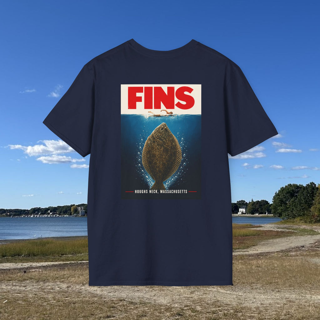Houghs Neck Flounder Jaws T-Shirt