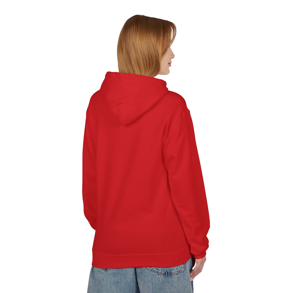 02170- Quincy Zip Code Softstyle Hoodie Navy Text
