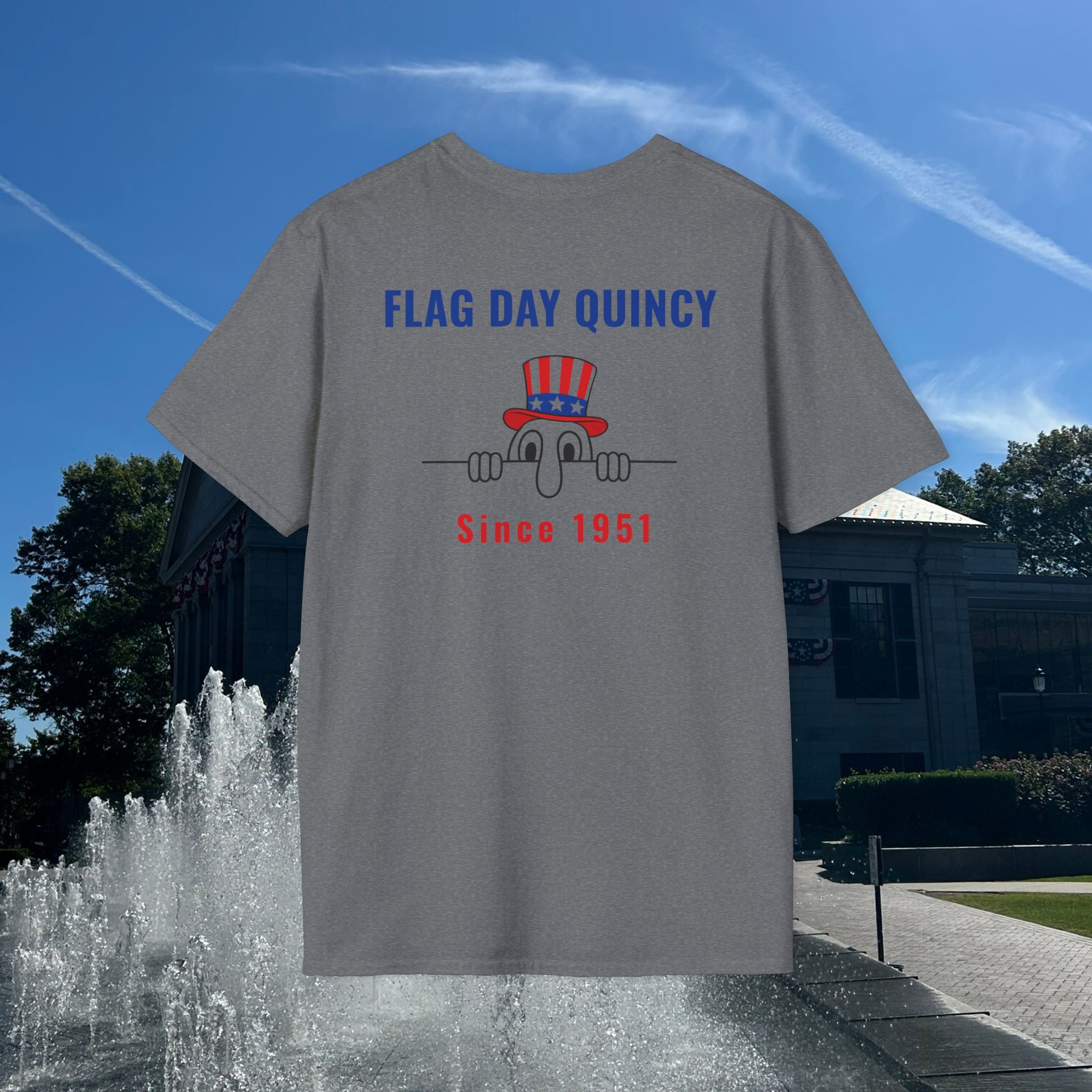 Kilroy Was Here Flag Day T-Shirt