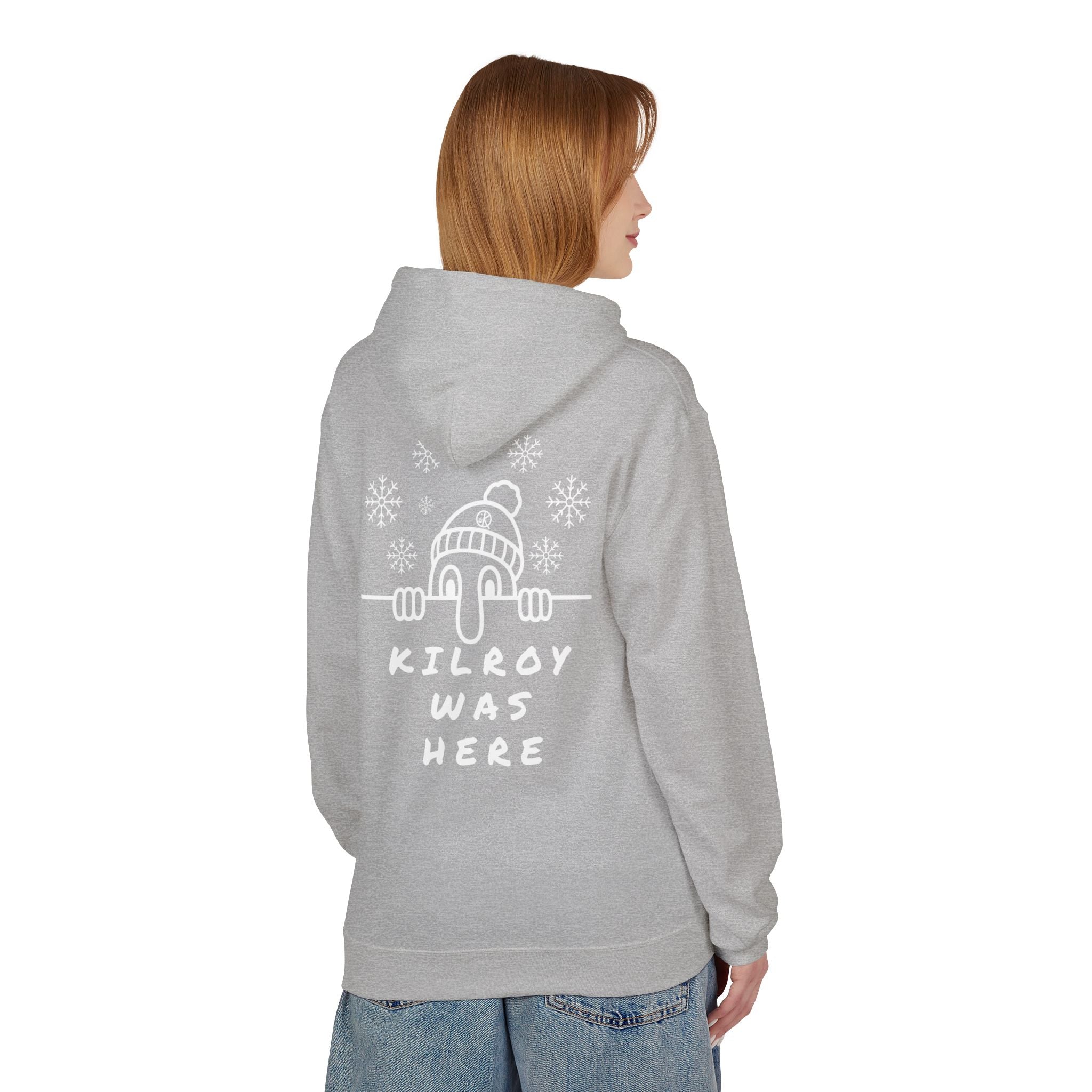 Kilroy Was Here Winter White Softstyle Hoodie