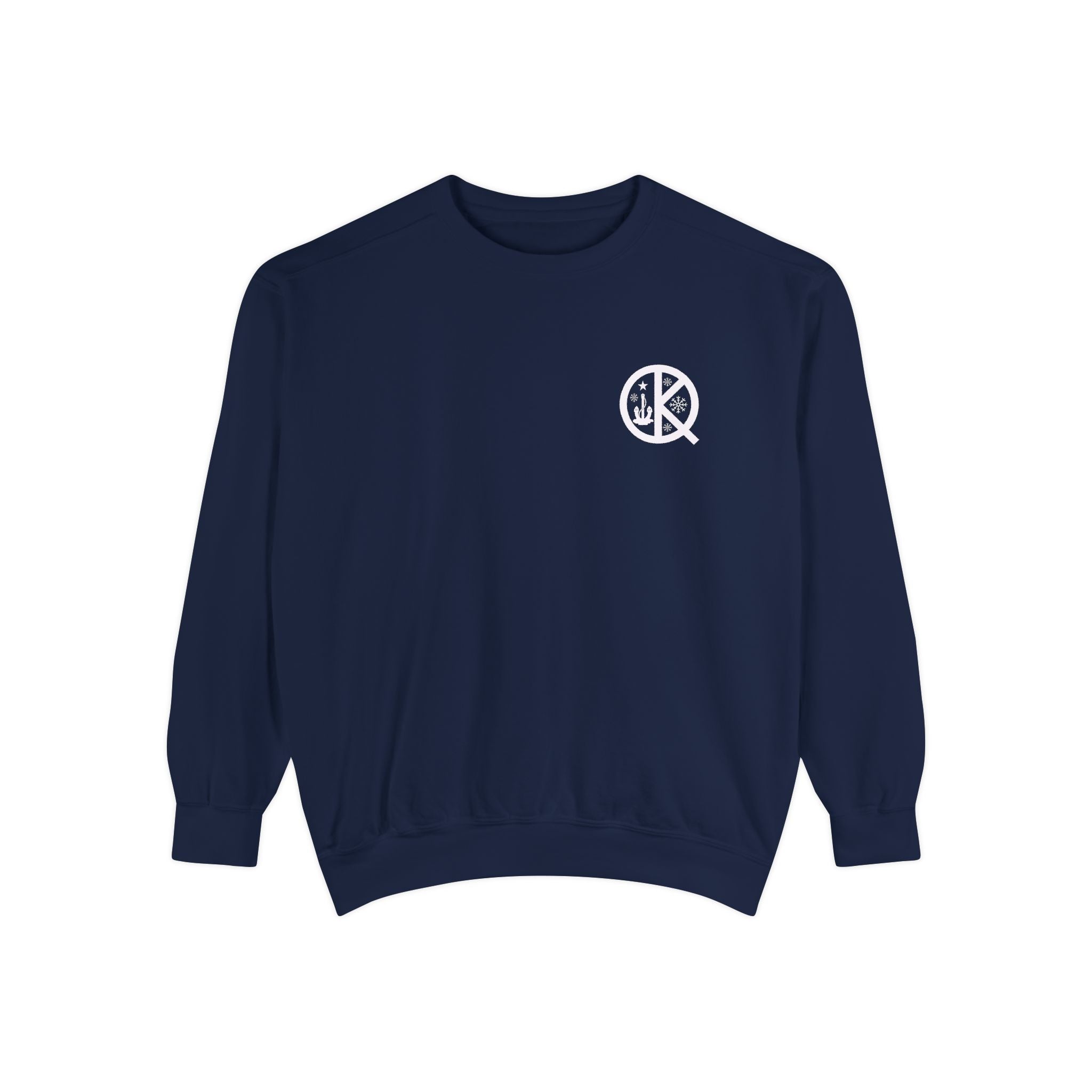 Quincy Center Holiday Sweatshirt- Back