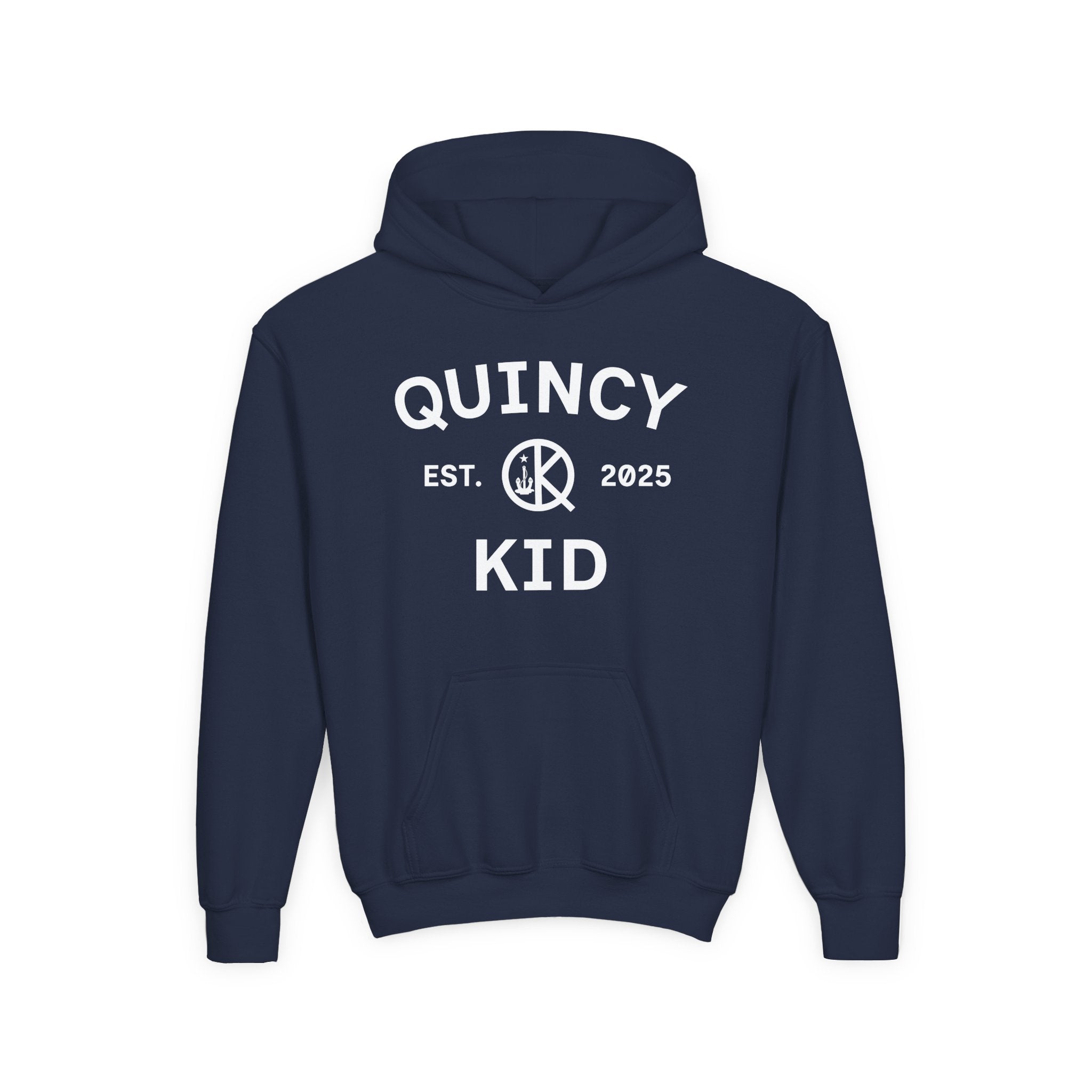 Children's Quincy Kid Athletic Hoodie- Front