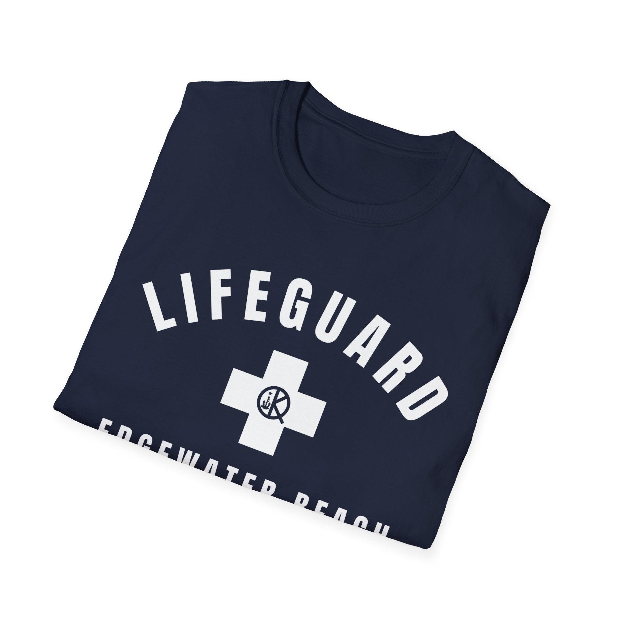Edgewater Beach Lifeguard T-shirt