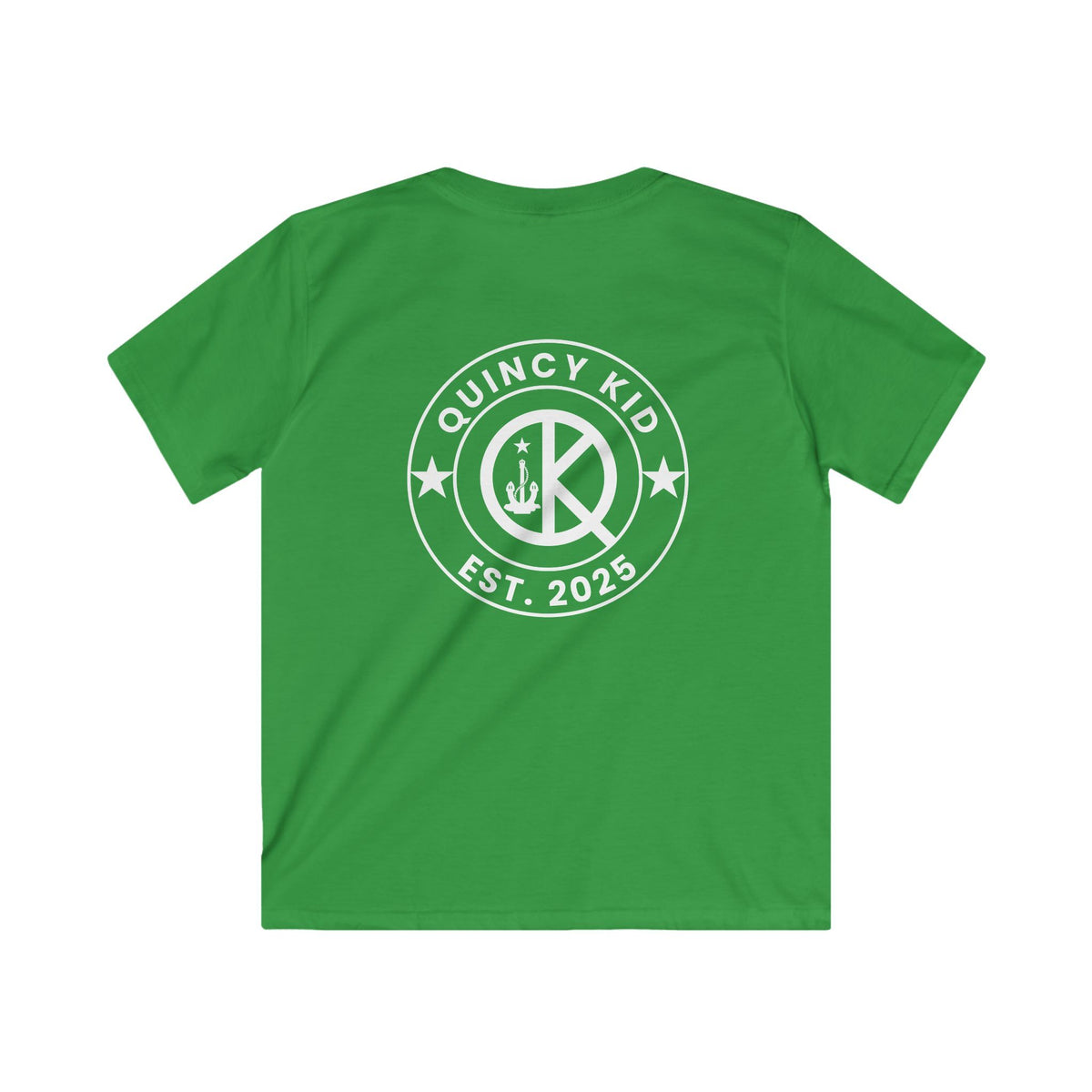 Youth Quincy Kid T-Shirt White Emblem