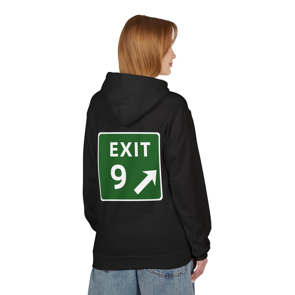 Exit 9 Softstyle Hoodie- Bryant Ave/West Quincy