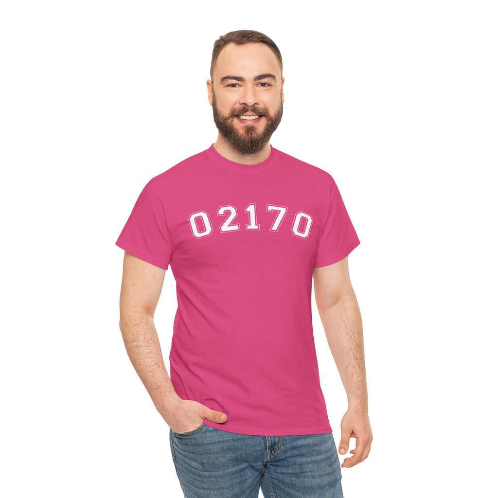 02170- Quincy Zip Code T-shirt White Text