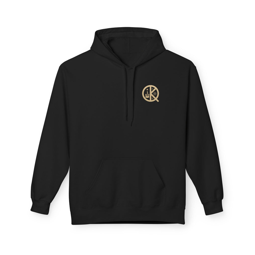 Wollaston Red Line Holiday Softstyle Hoodie- White Logo