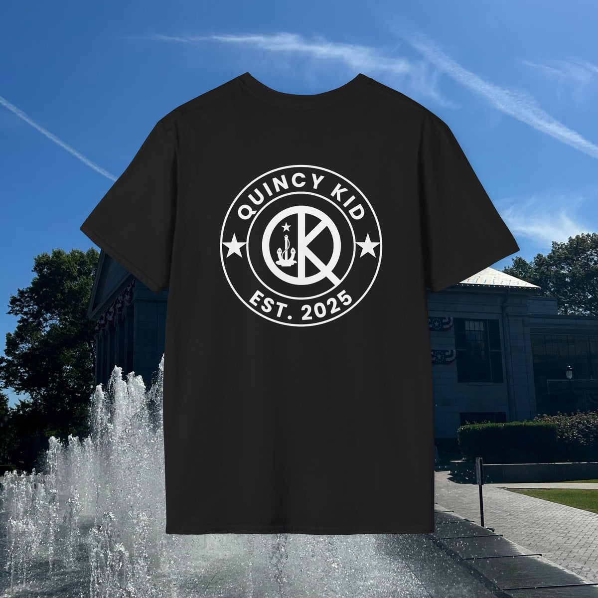 Quincy Kid T-shirt White Emblem