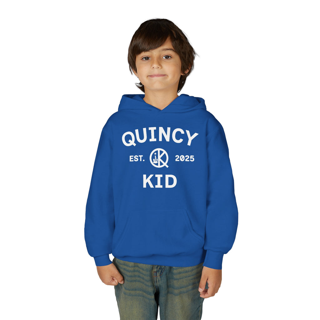 Children's Quincy Kid Athletic Hoodie- Front