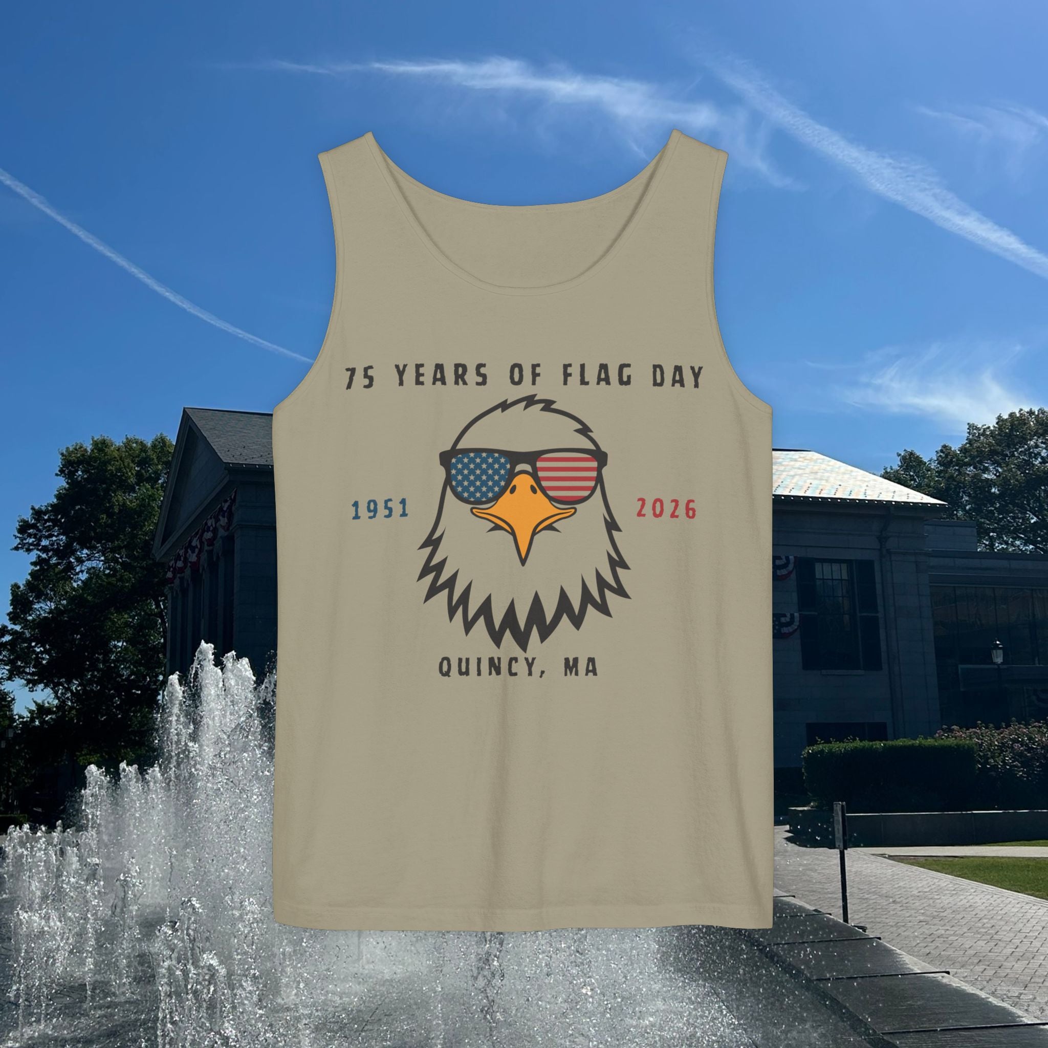 Bald Eagle Flag Day 2026 Tank Top