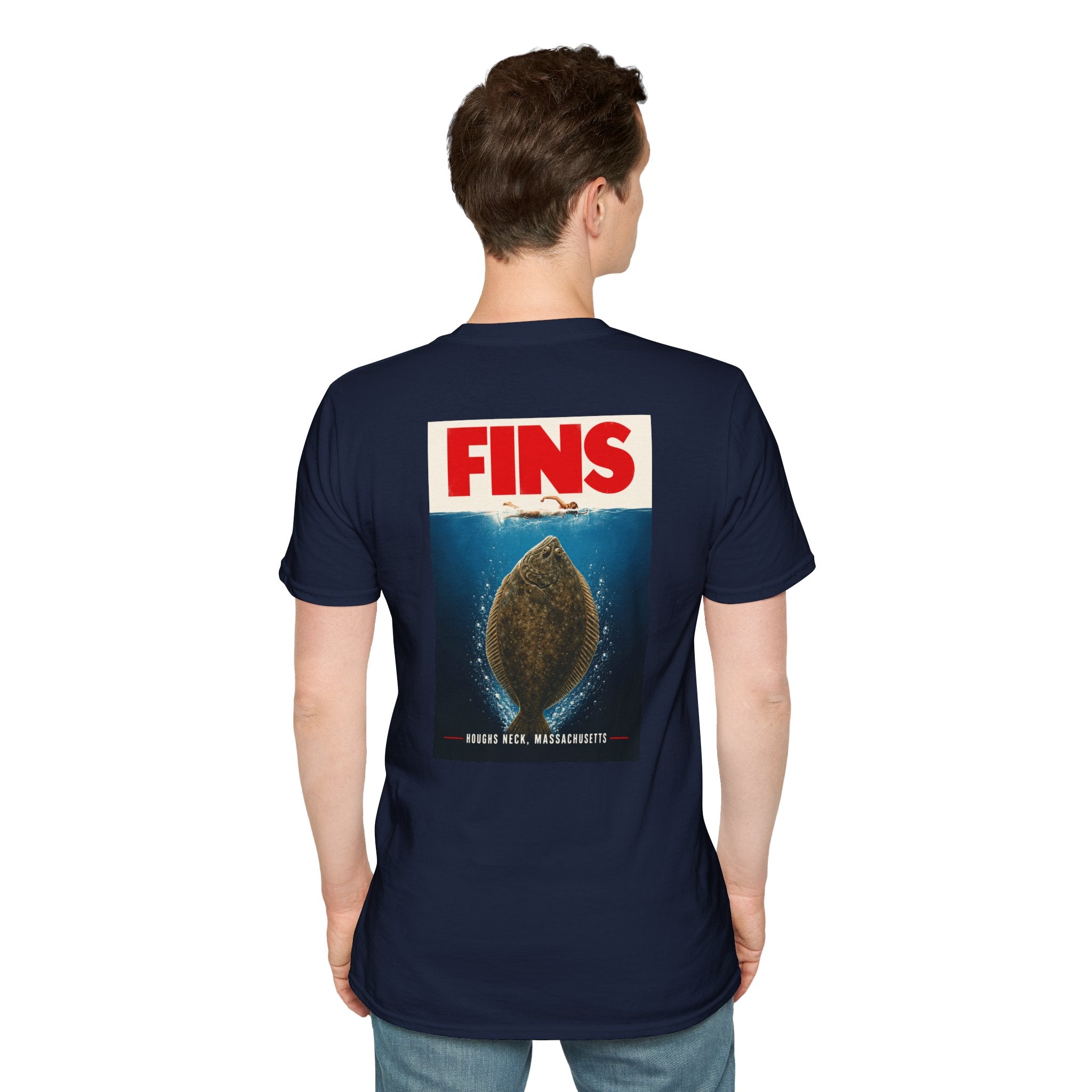Houghs Neck Flounder Jaws T-Shirt