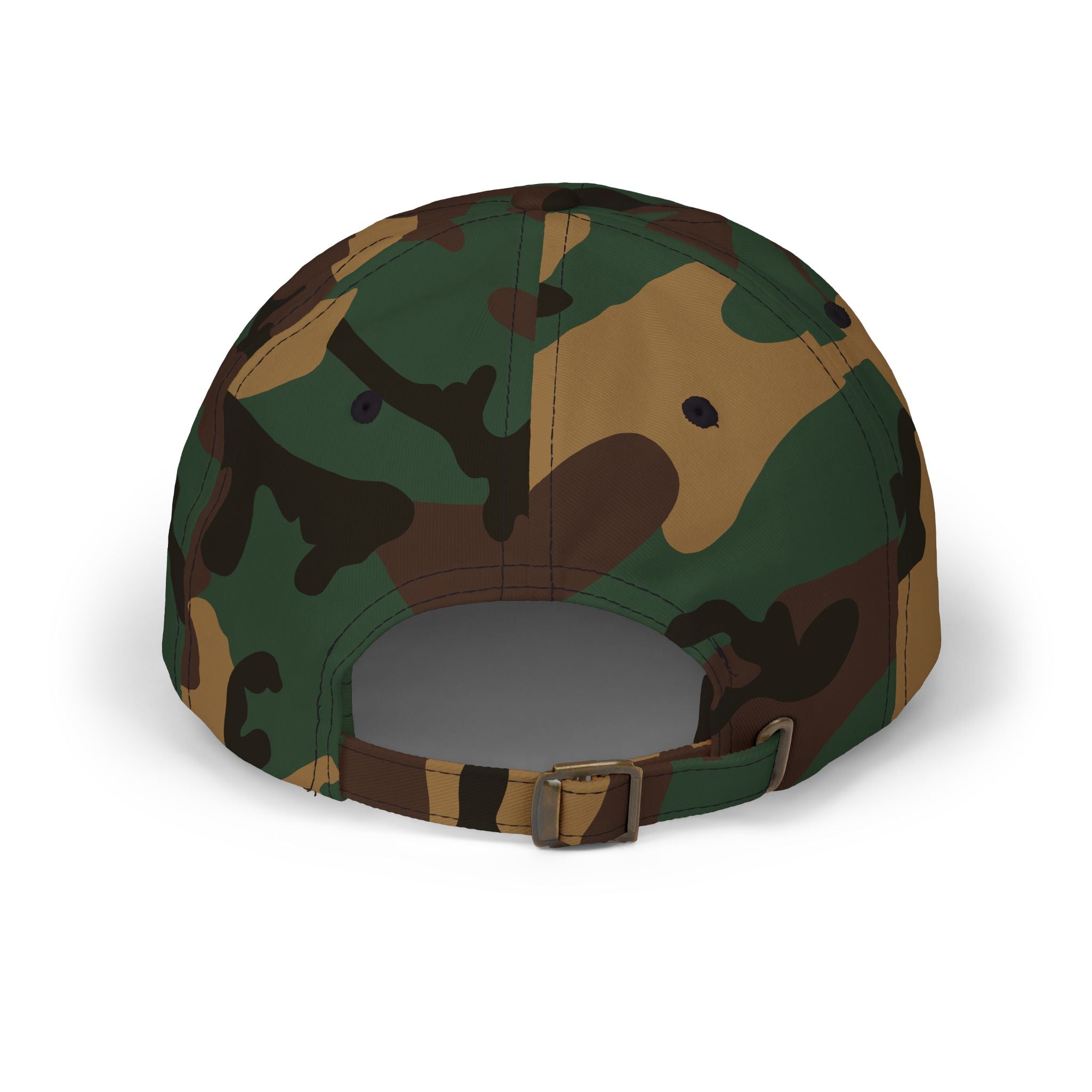Quincy QK Classic Dad Cap — White Logo Baseball Hat