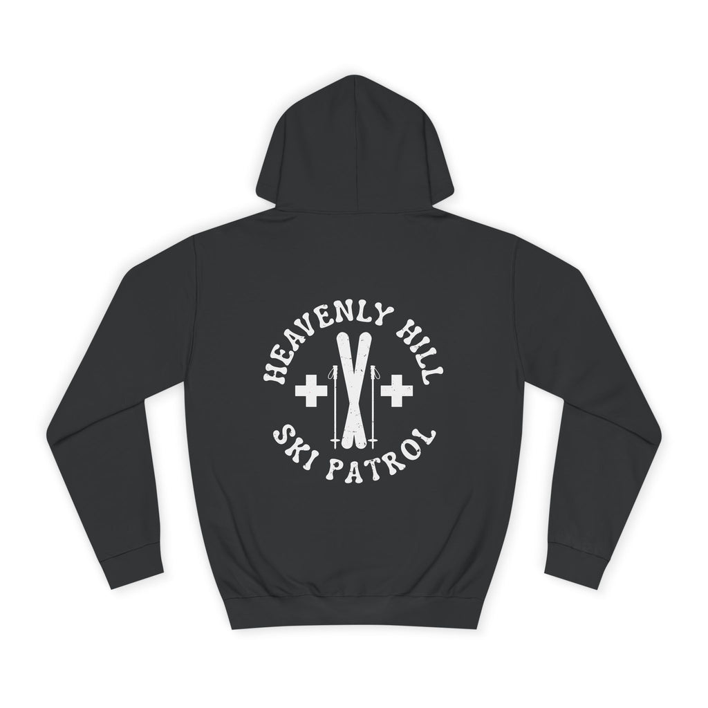 Distressed Heavenly Hill Ski Patrol Hoodie