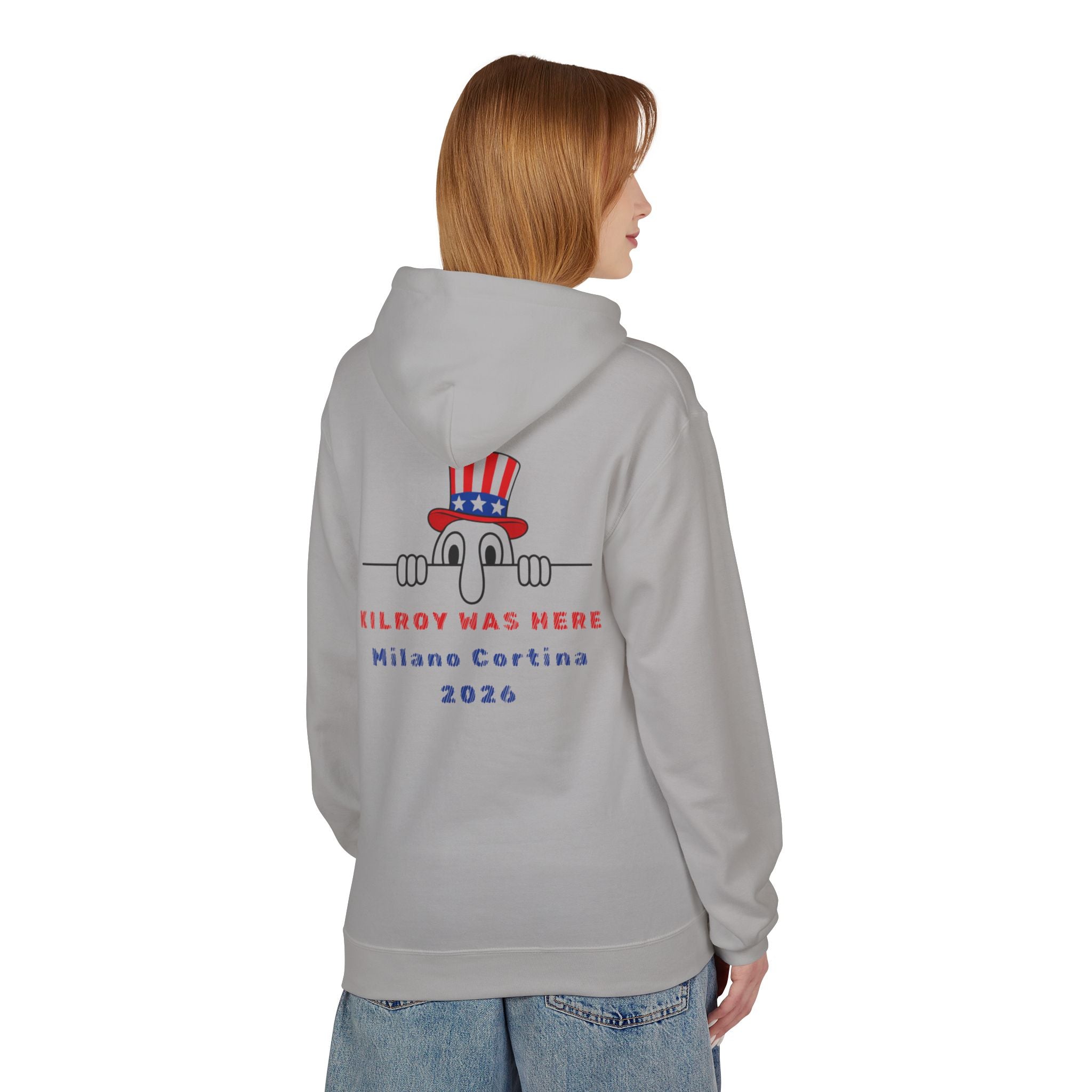 U.S.A. Kilroy Was Here  Winter Games 2026 Softstyle Hoodie