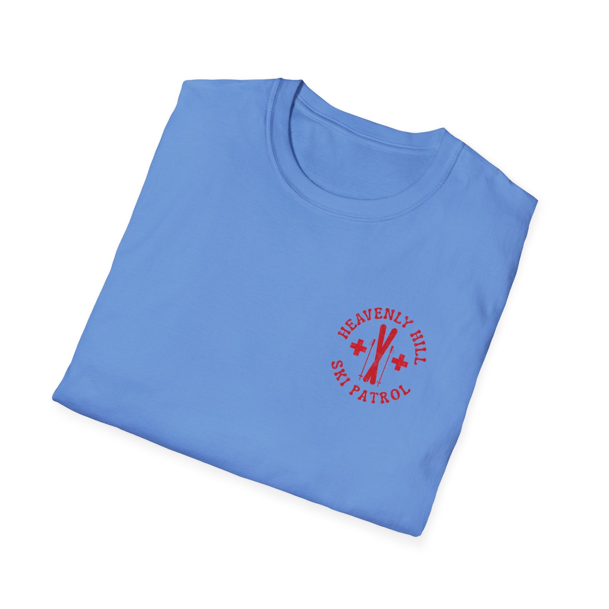 Distressed Heavenly Hill Ski Patrol T-shirt