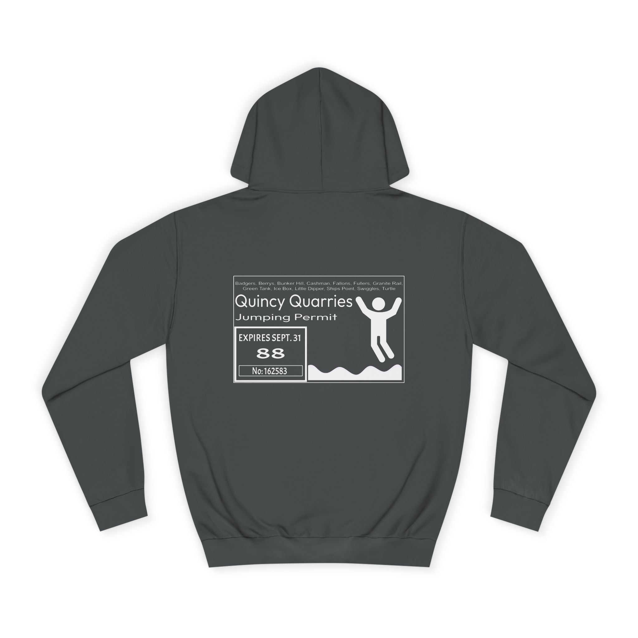 Quincy Quarries Permit Hoodie