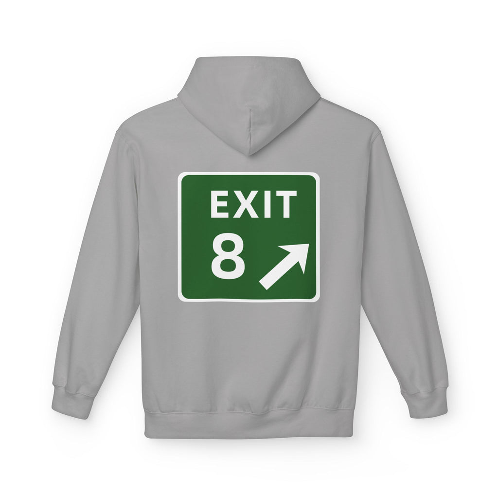 Exit 8 Softstyle Hoodie- Furnace Brook Pkwy/Quincy