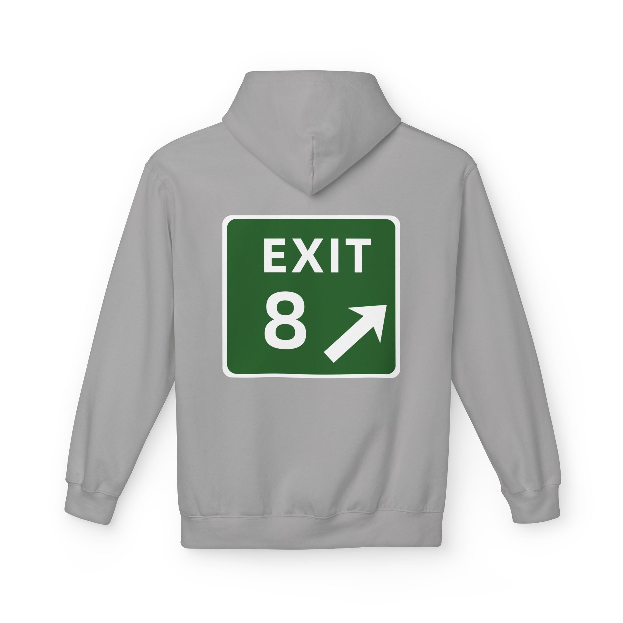 Exit 8 Softstyle Hoodie- Furnace Brook Pkwy/Quincy