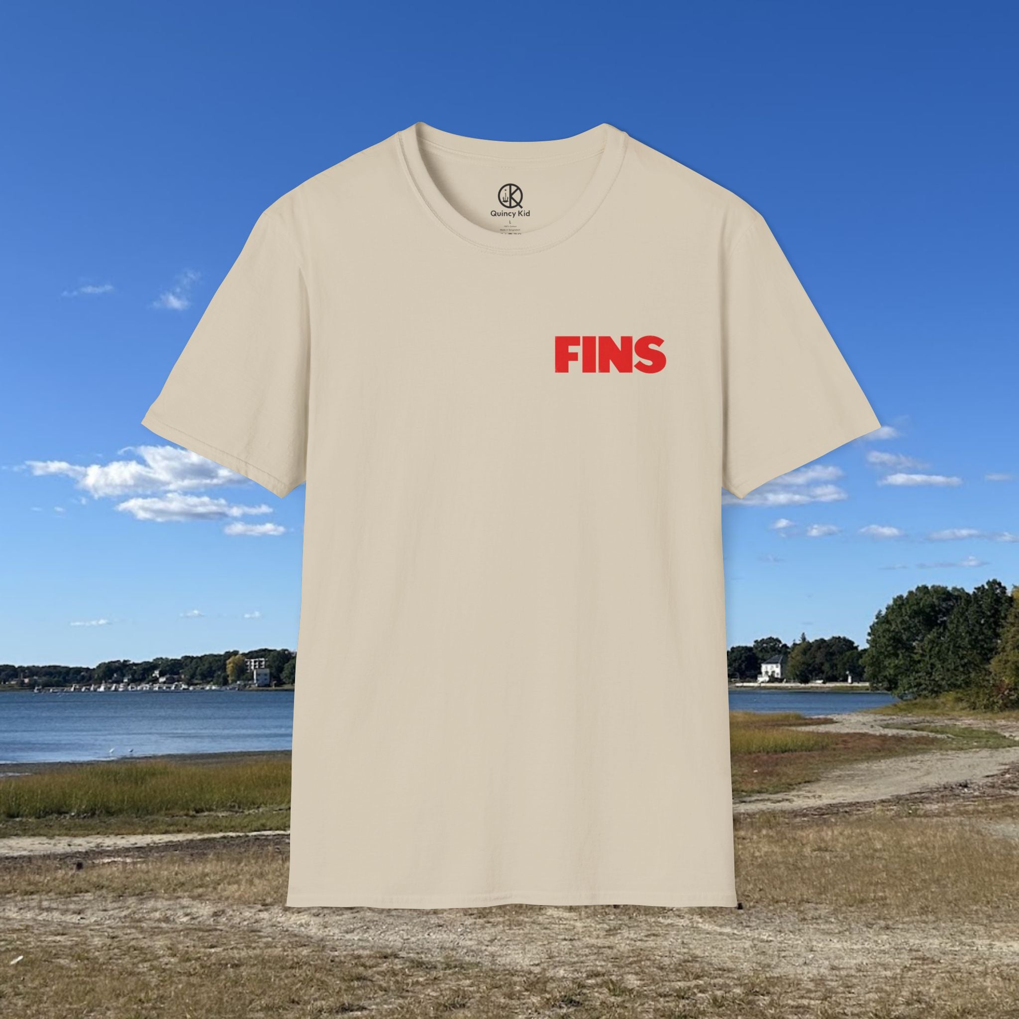 Houghs Neck Flounder vs. Fisherman Jaws T-Shirt