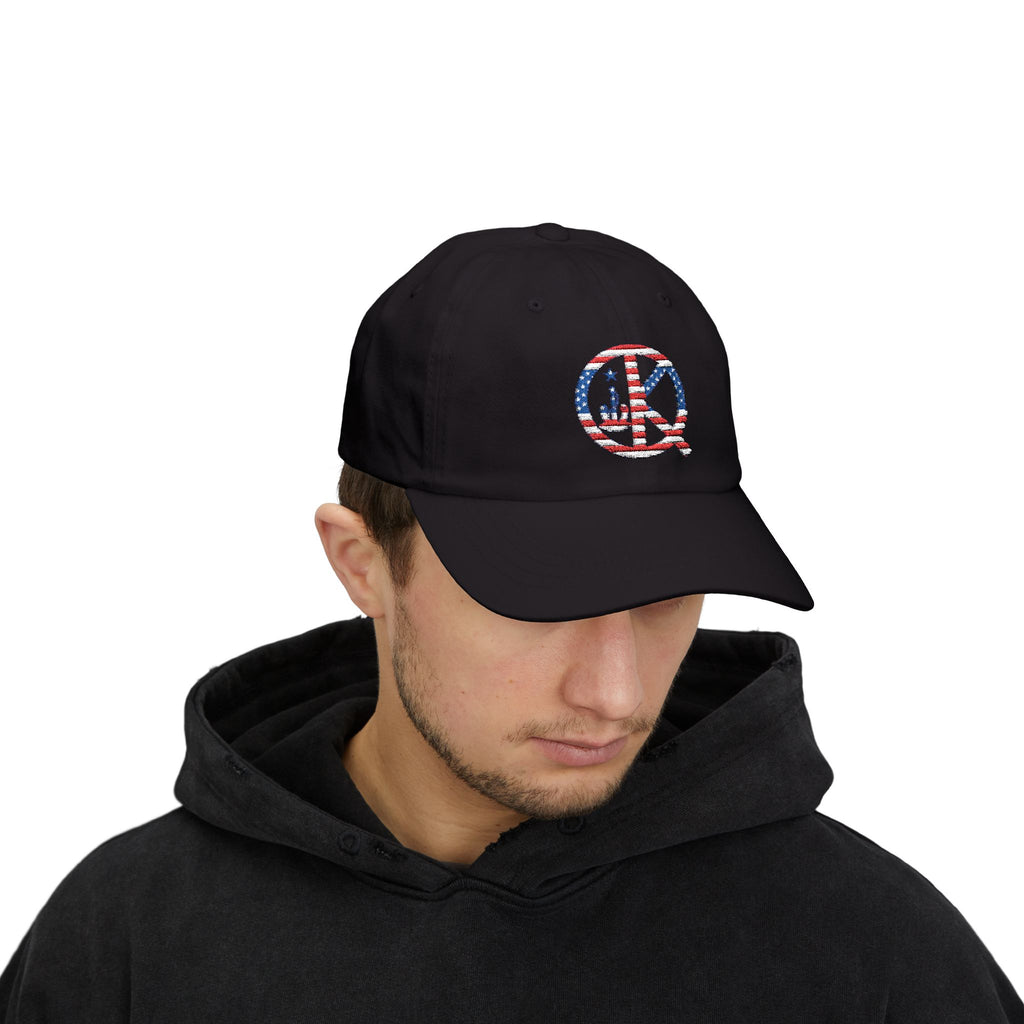 QK Red, White and Blue Classic Dad Cap