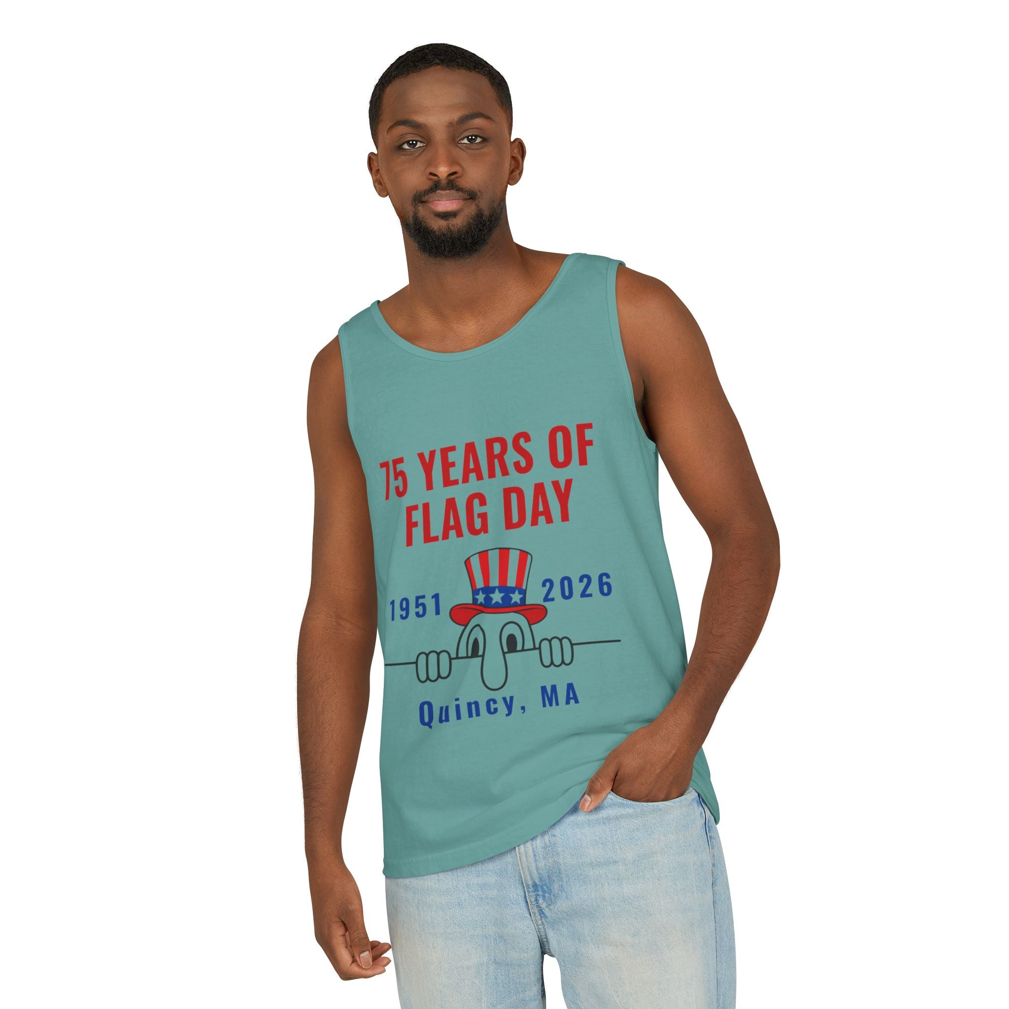 Bald Eagle Flag Day 2026 Tank Top