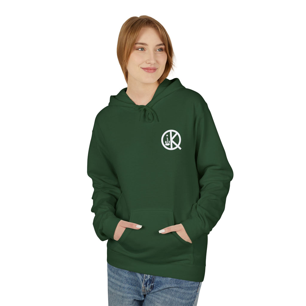 Butler's Pond Hockey Softstyle Hoodie White Text