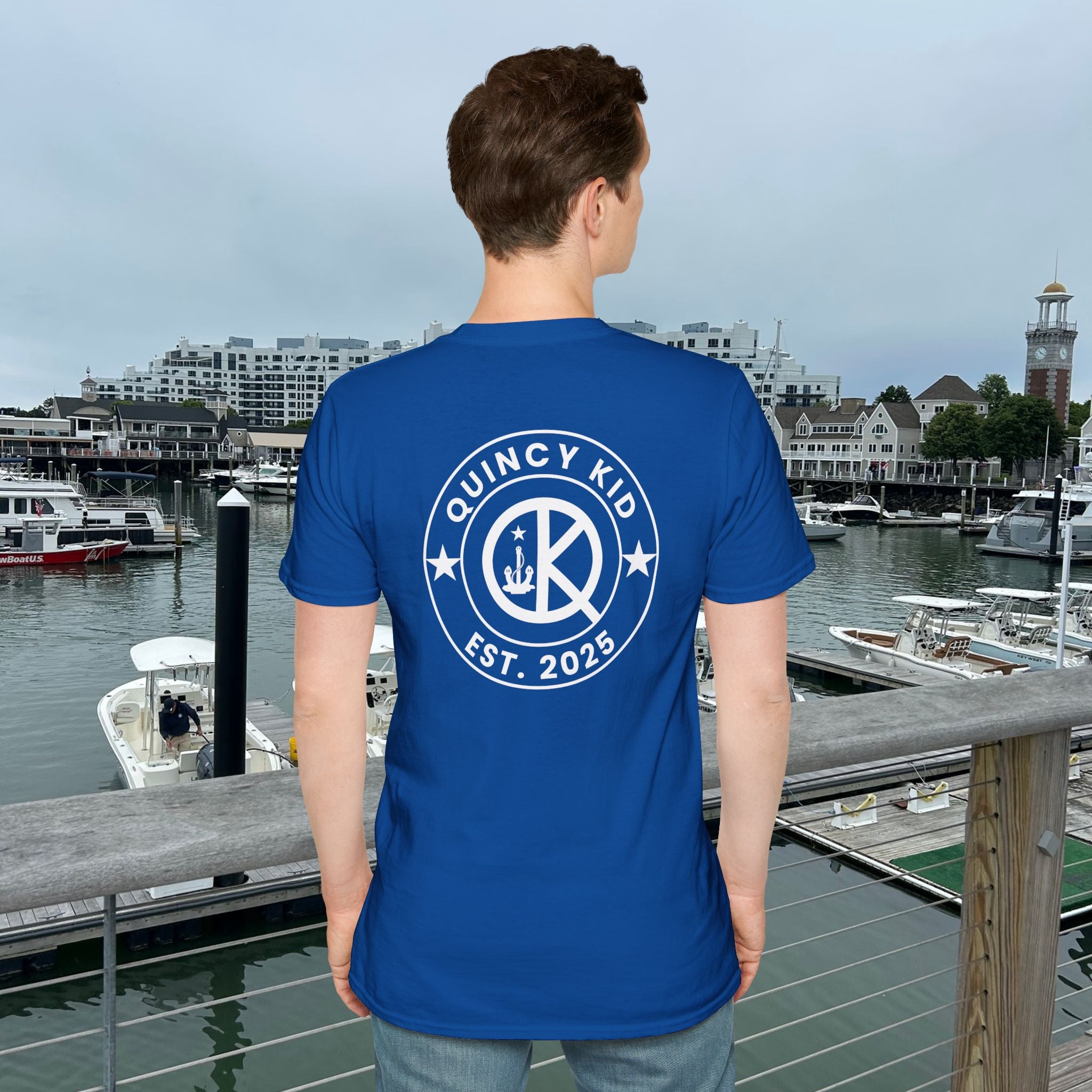 Quincy Kid T-shirt White Emblem